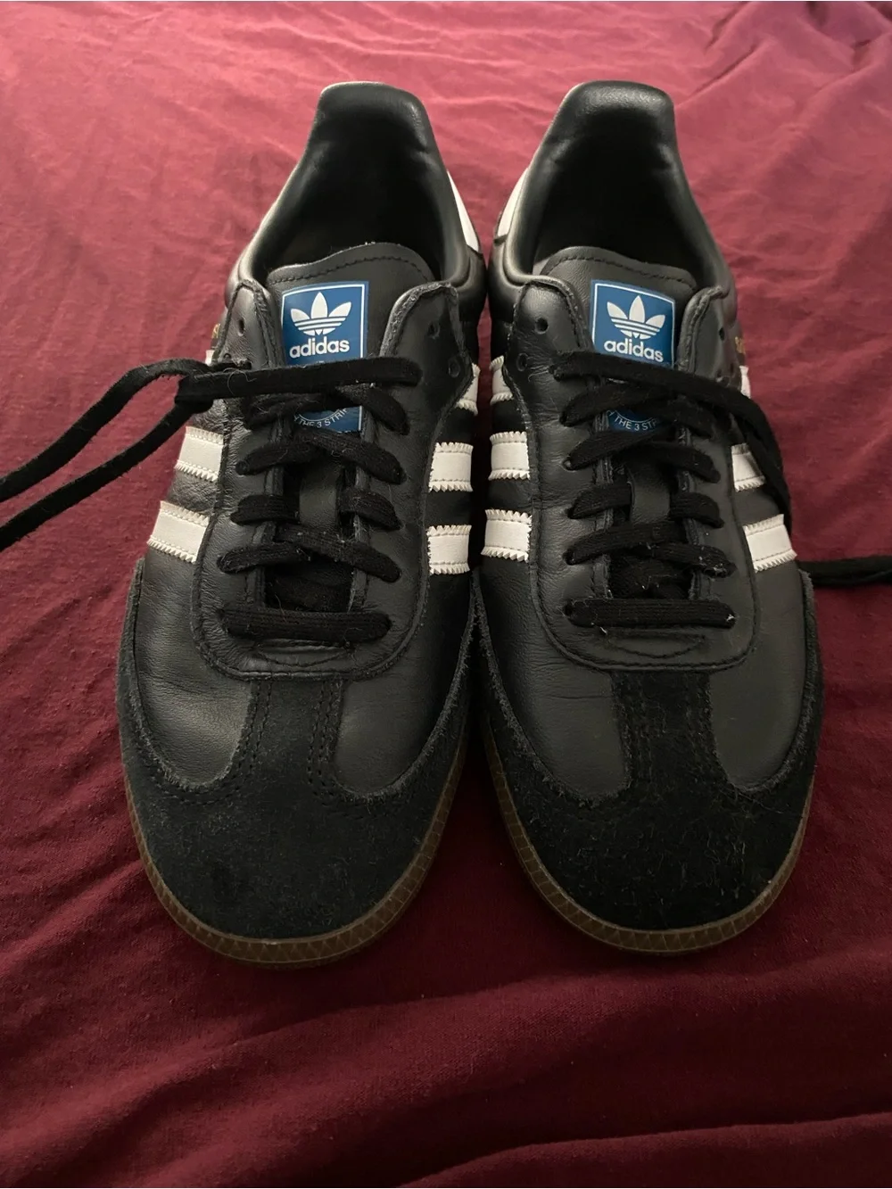 Samba Black adidas Black & White Samba-Inspired Sneakers